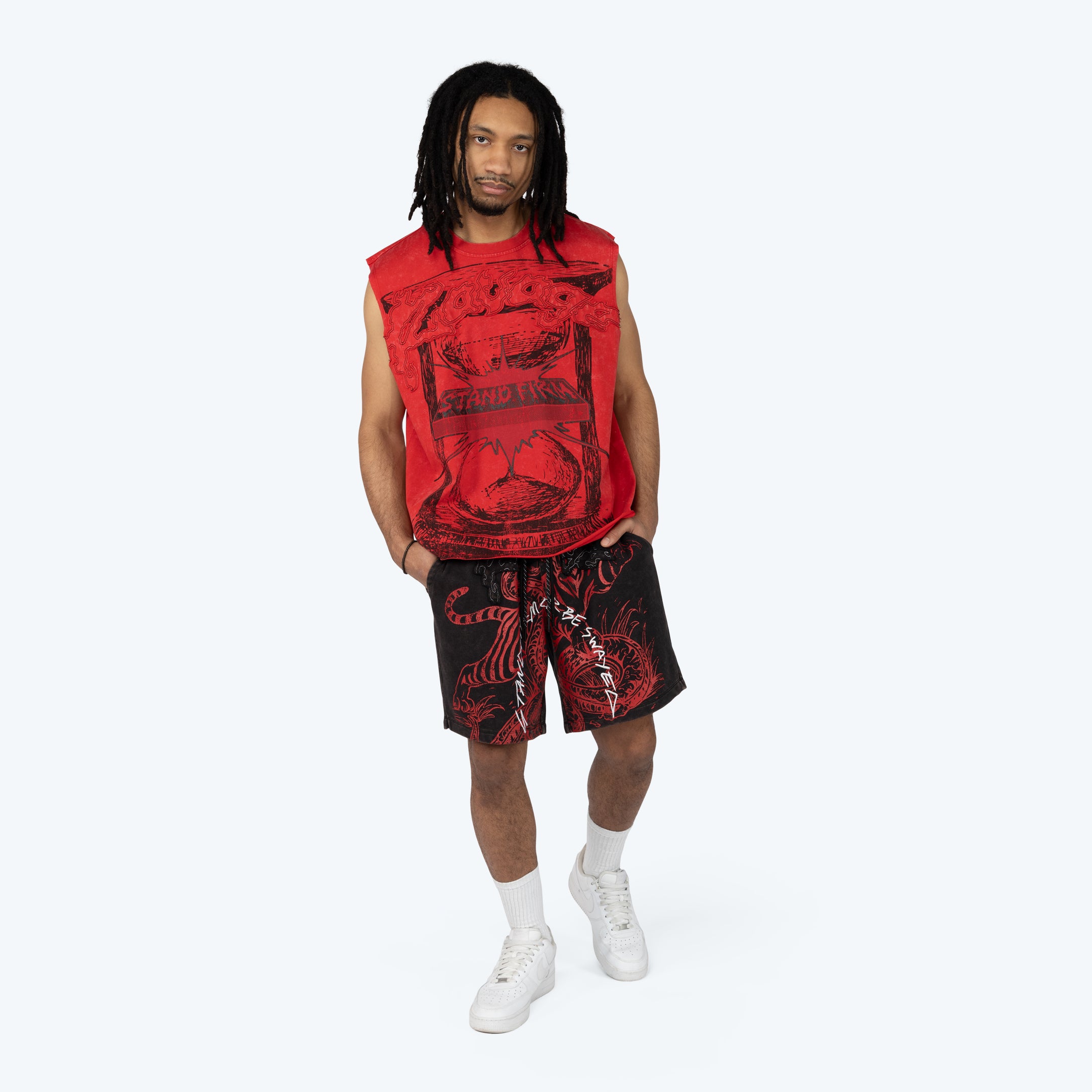 Dystopia Graphic Muscle Tank