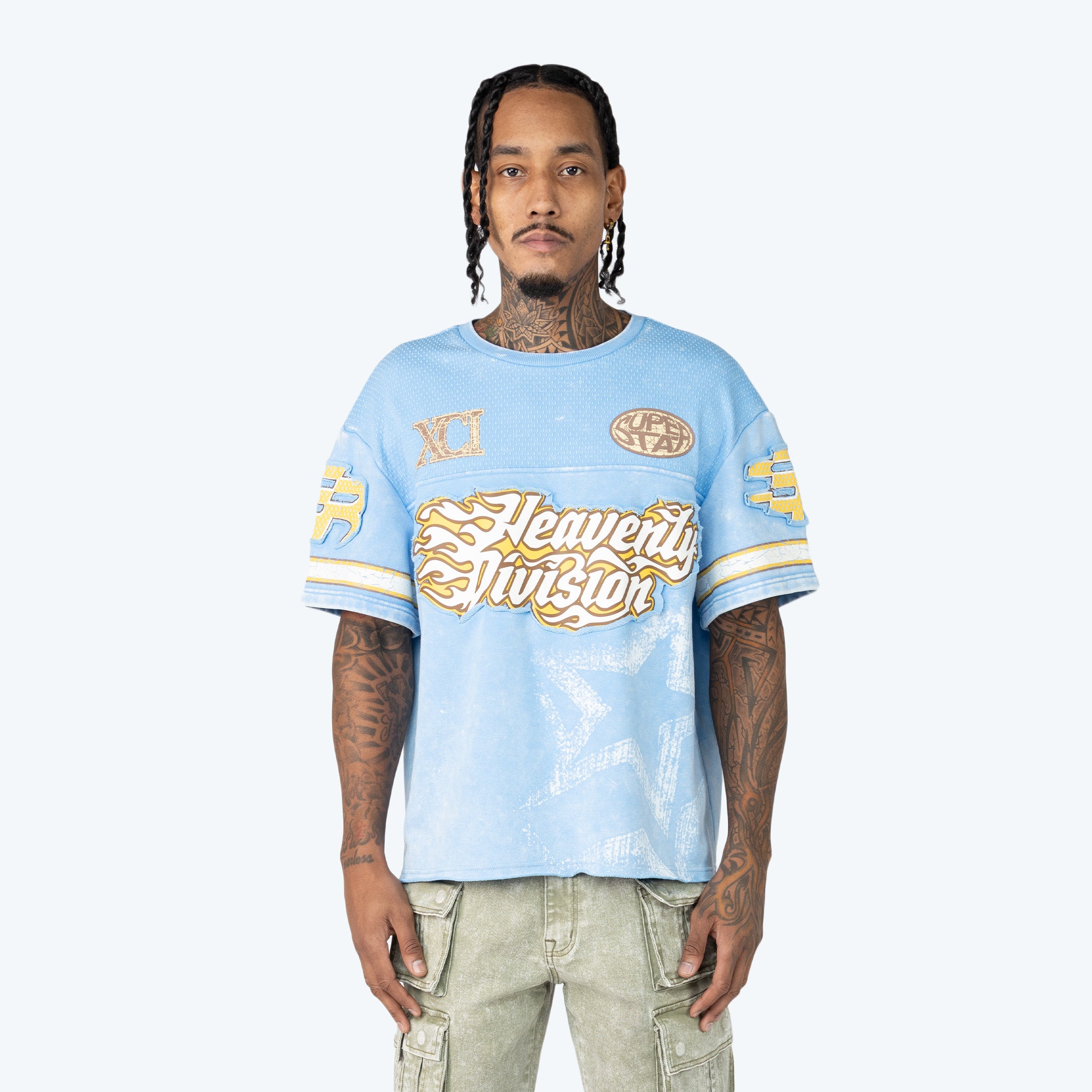 Wide Cropped Maximalist Graphic SS Tee