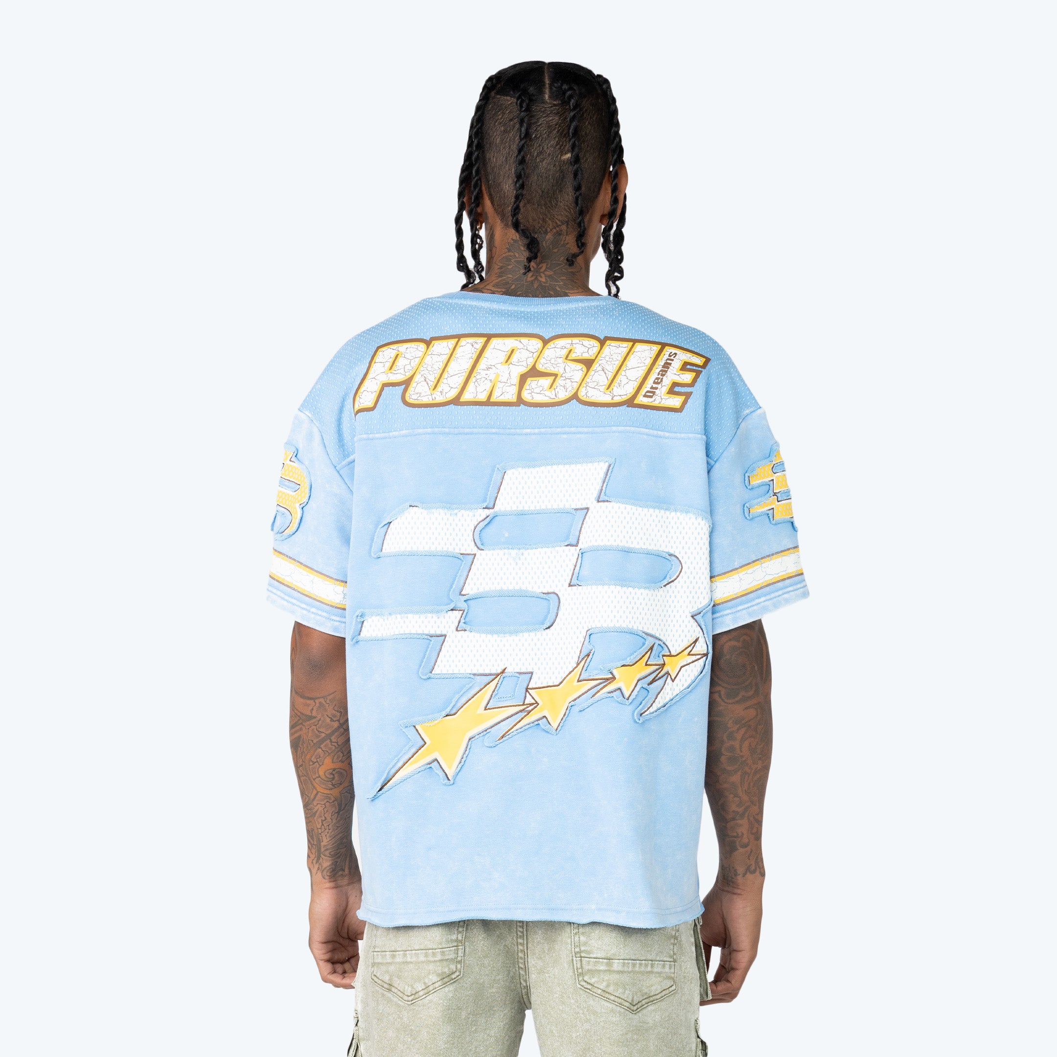 Wide Cropped Maximalist Graphic SS Tee