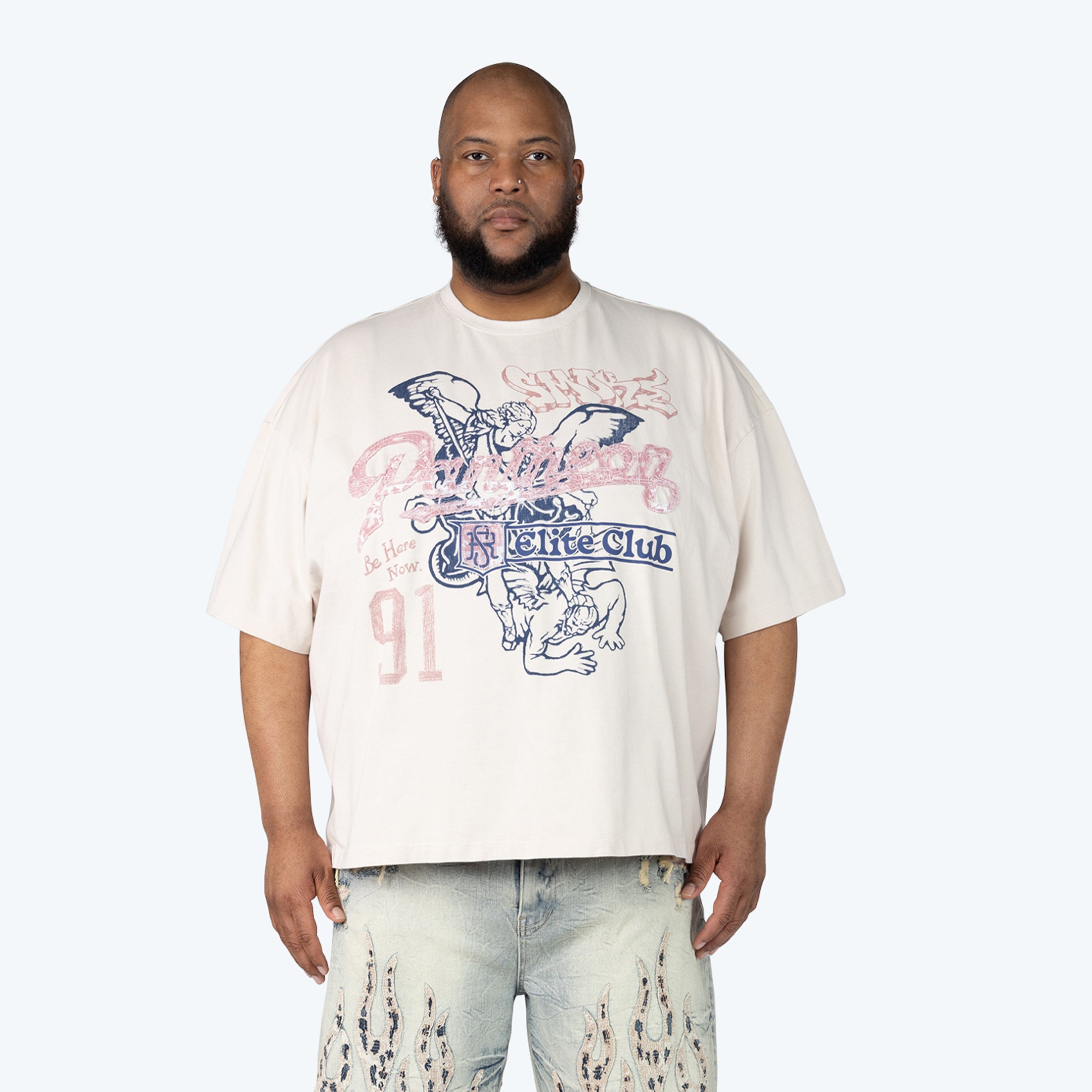 Big and Tall - Mineral Washed Dystopia T-Shirt