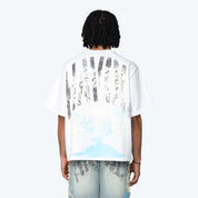 Wide Cropped Havoc T-Shirt - White