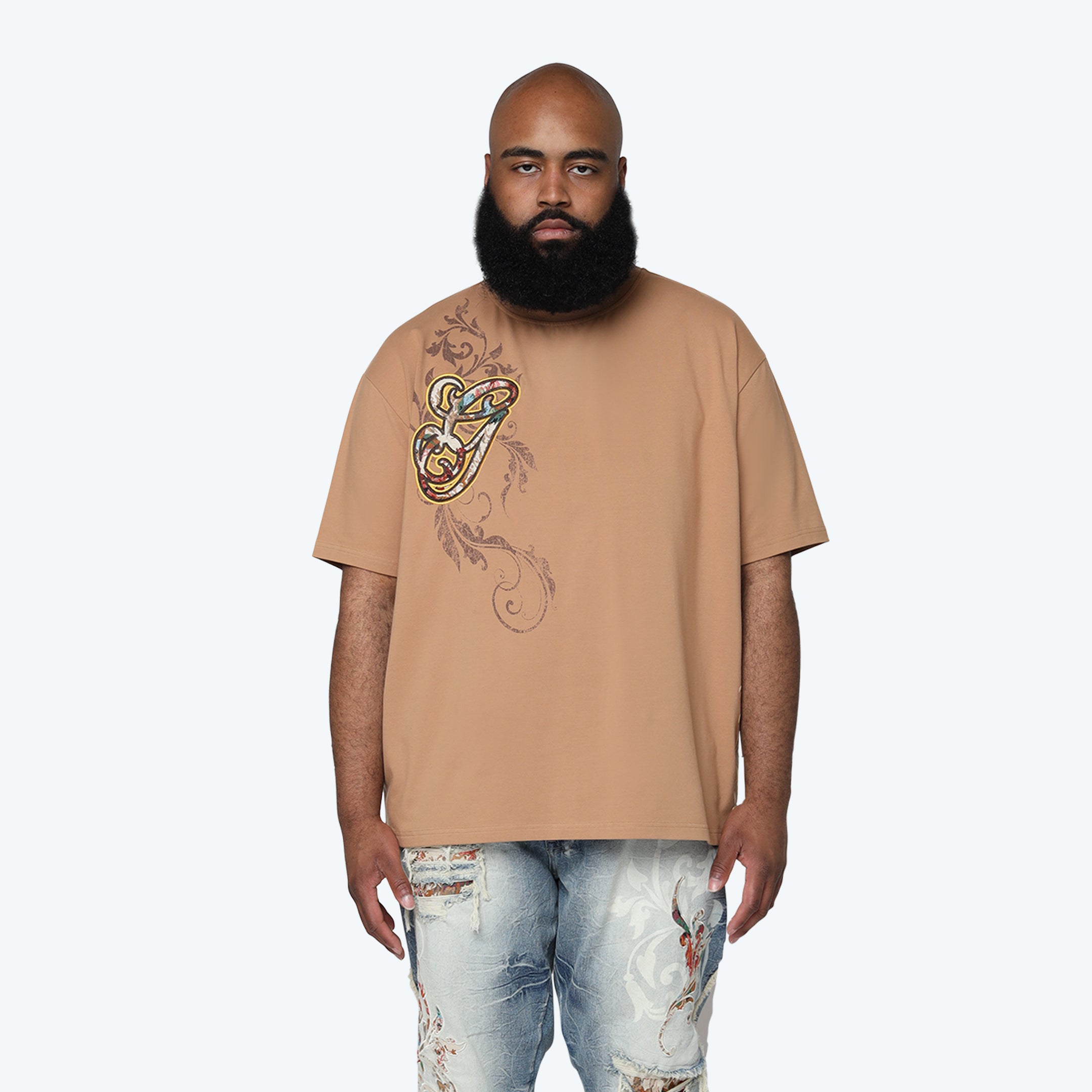 Big and Tall - Academy T-Shirt - Burro