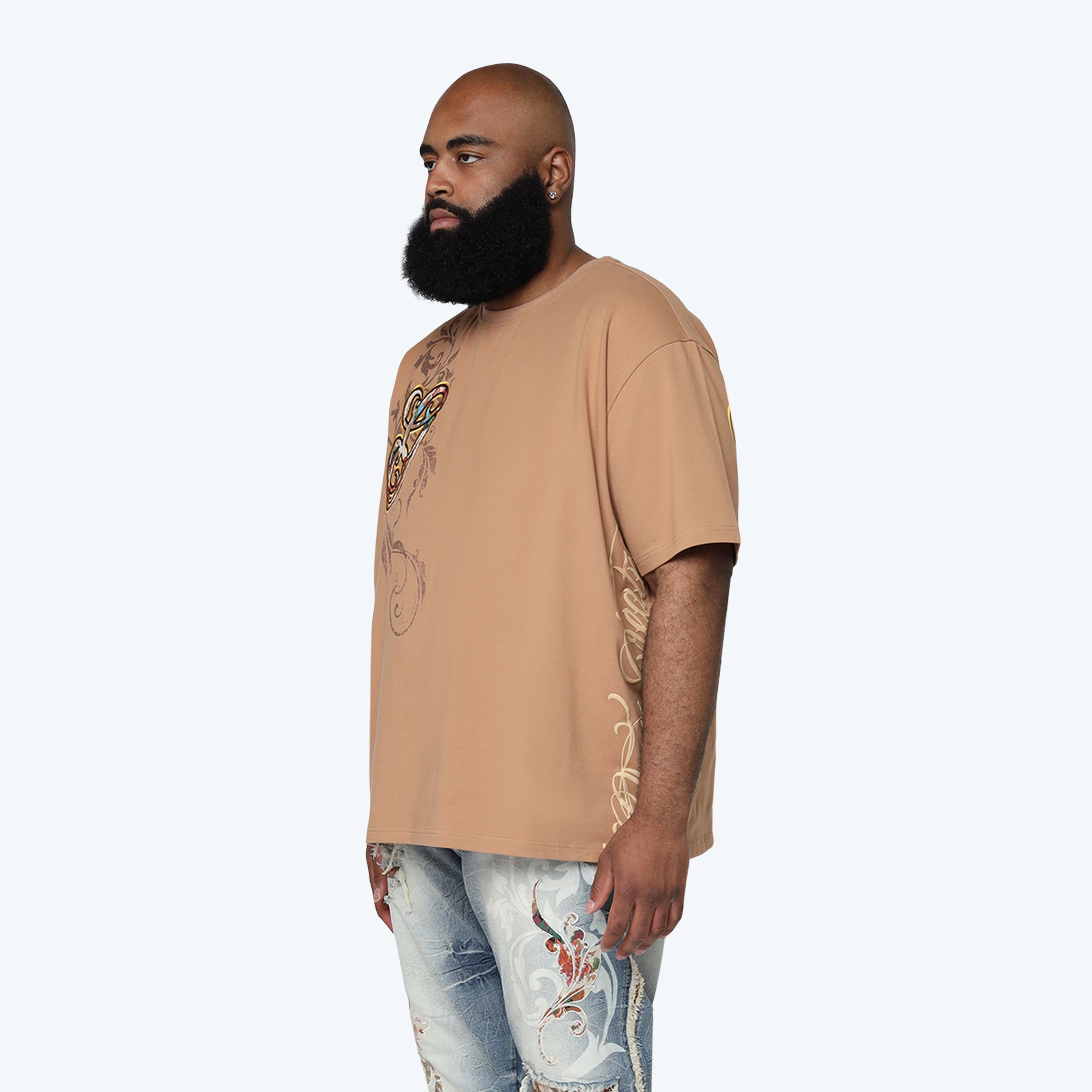 Big and Tall - Academy T-Shirt - Burro