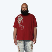 Big and Tall - Academy T-Shirt - Syrah