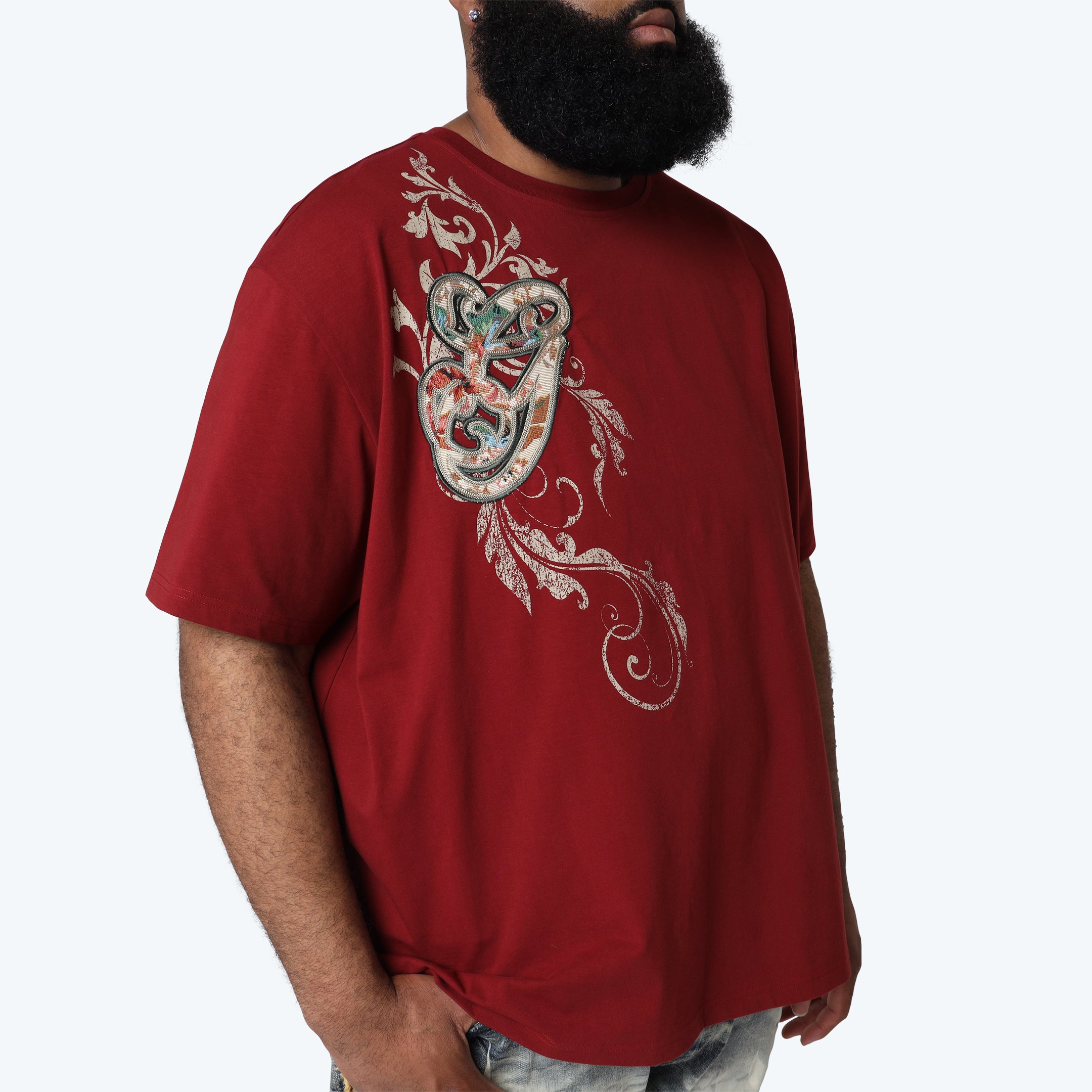 Big and Tall - Academy T-Shirt - Syrah