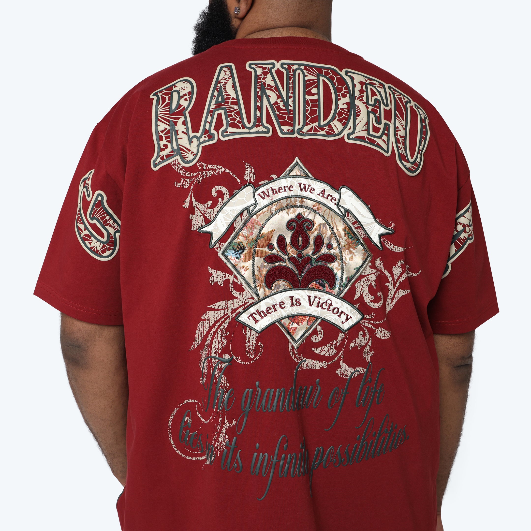 Big and Tall - Academy T-Shirt - Syrah