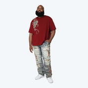 Big and Tall - Academy Jeans - Blue Toast