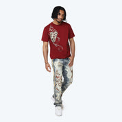 Academy T-Shirt - Syrah