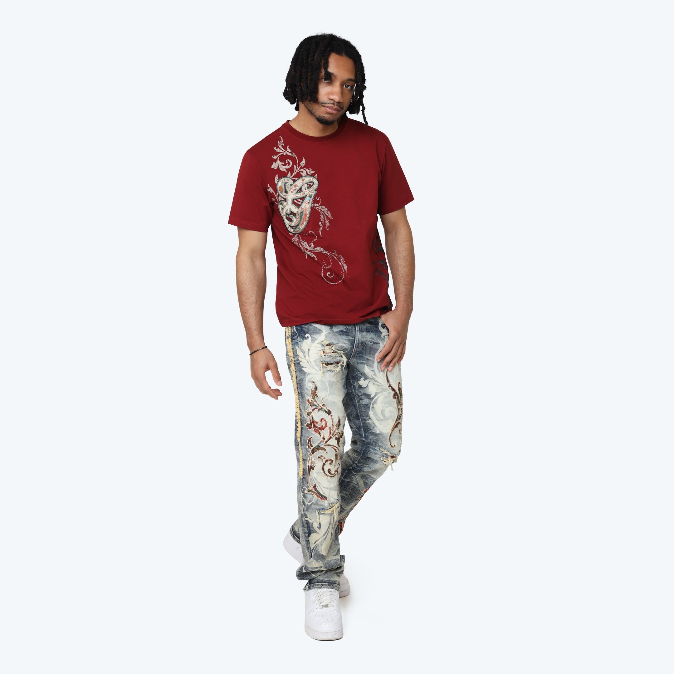 Academy T-Shirt - Syrah