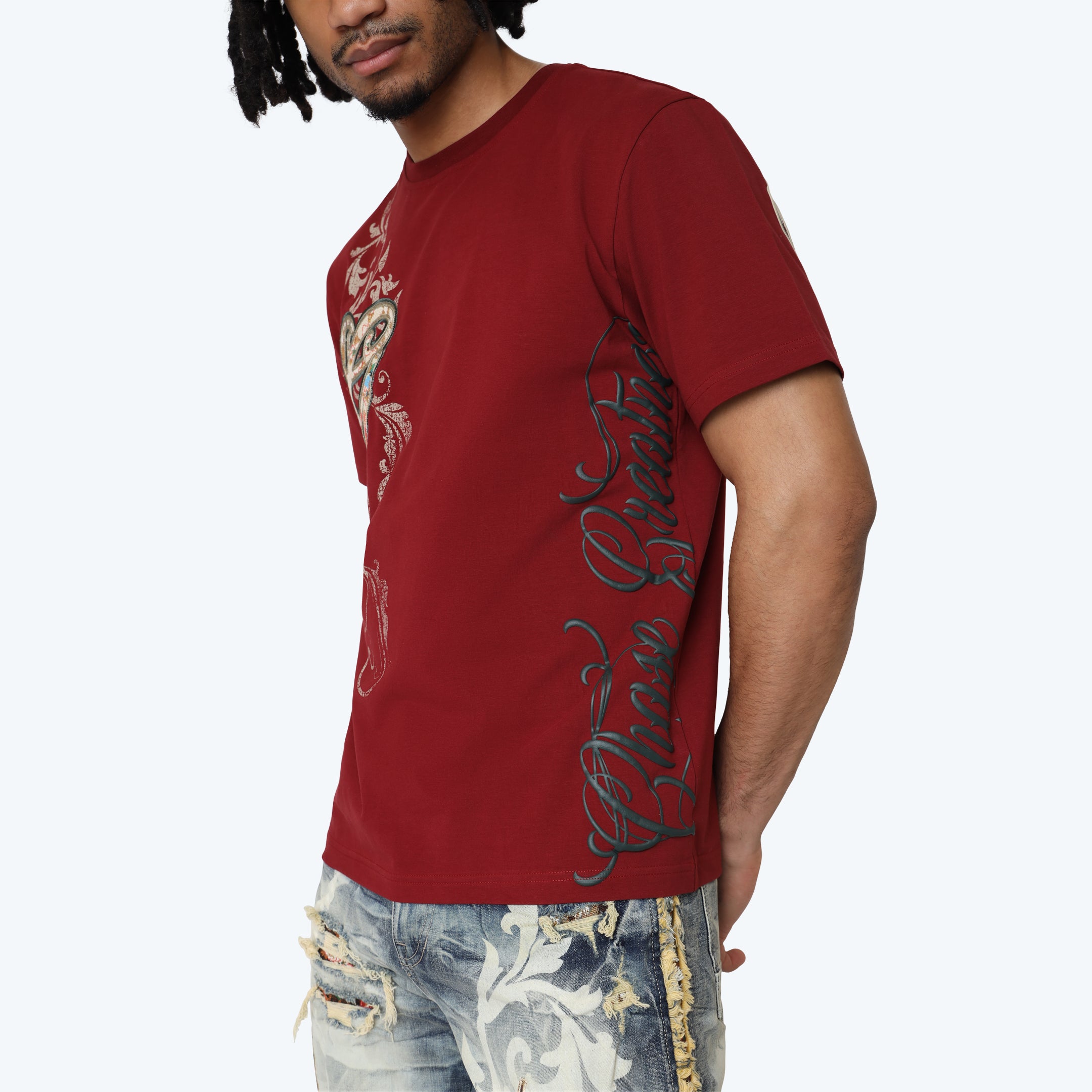 Academy T-Shirt - Syrah
