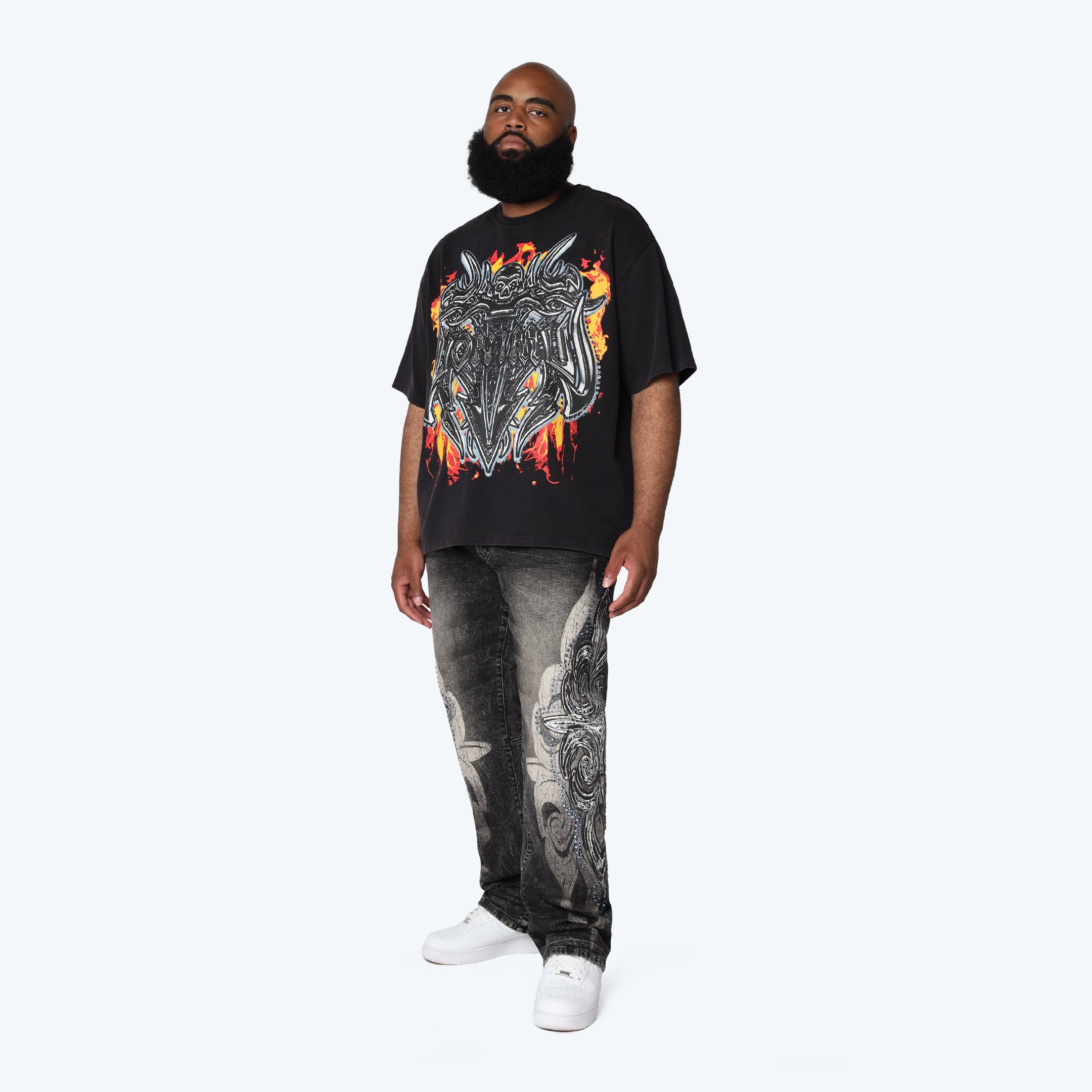 Big and Tall - Luminous T-Shirt - Black