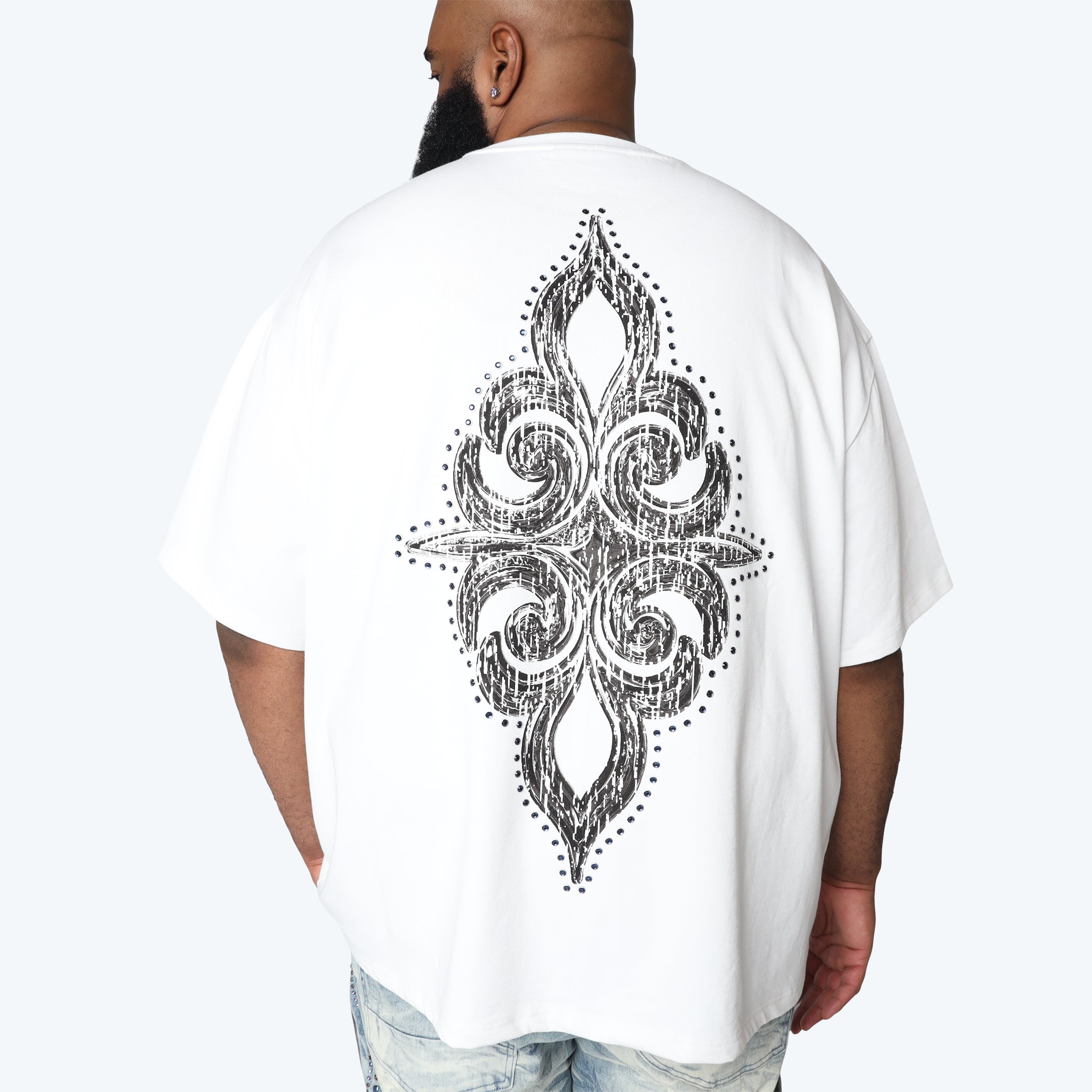 Big and Tall - Luminous T-Shirt - White