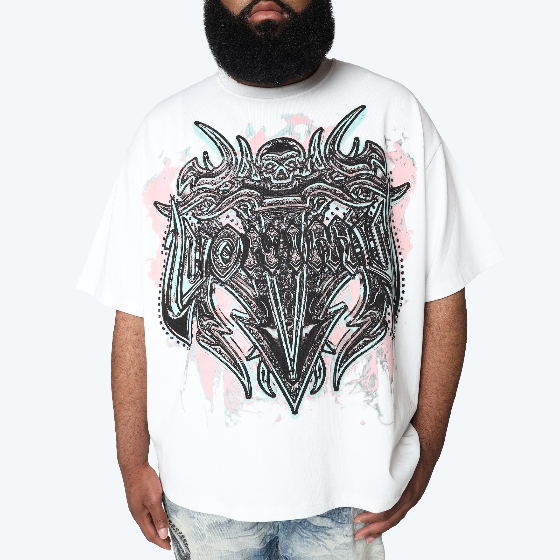 Big and Tall - Luminous T-Shirt - White