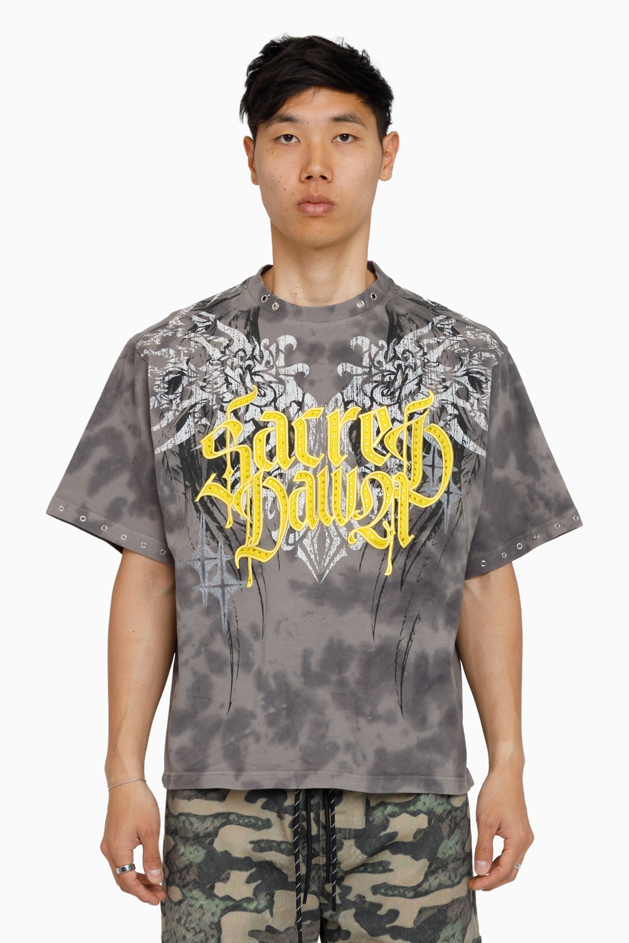 Sacred Dawn SS T-Shirt - Frost Grey