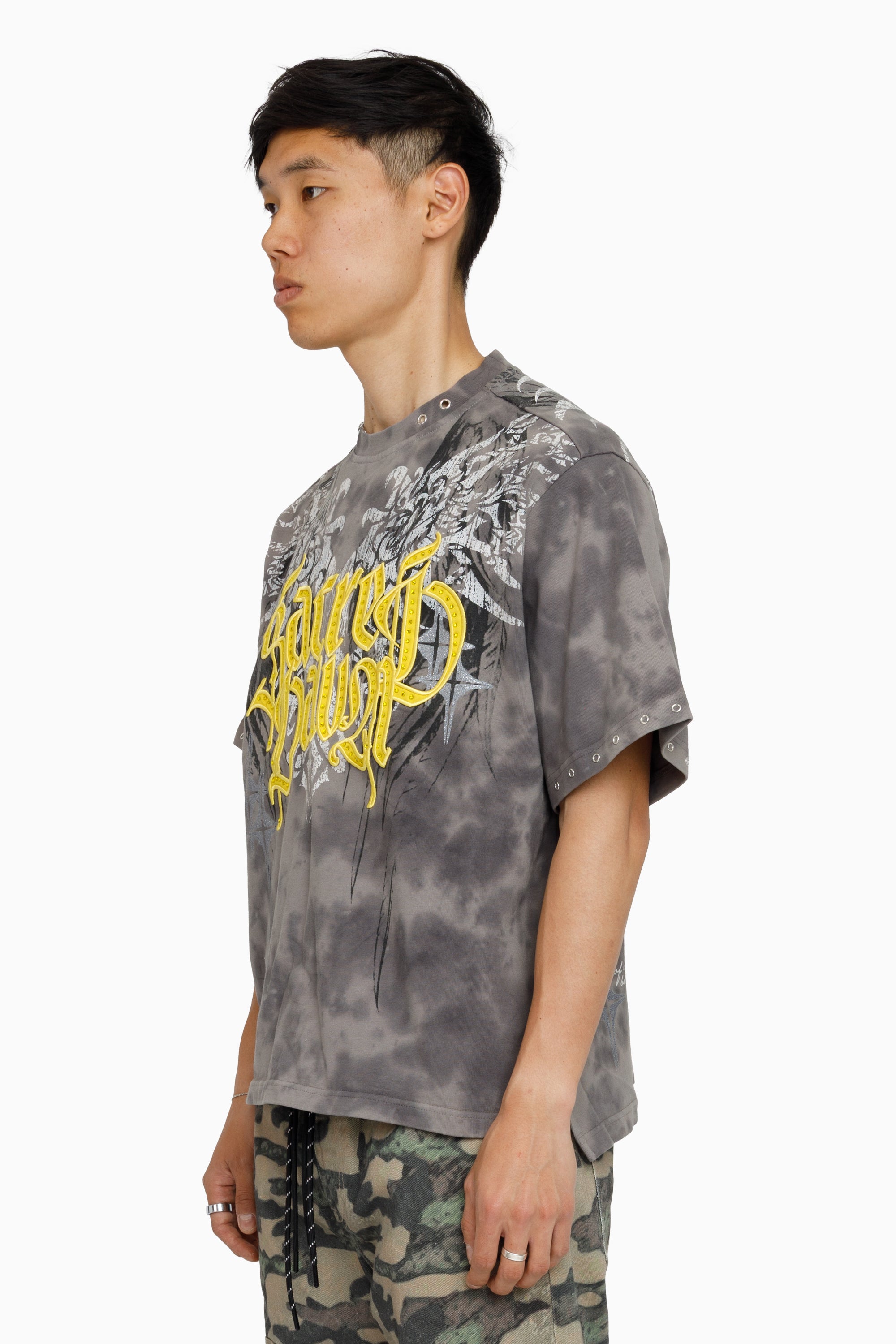Sacred Dawn SS T-Shirt - Frost Grey