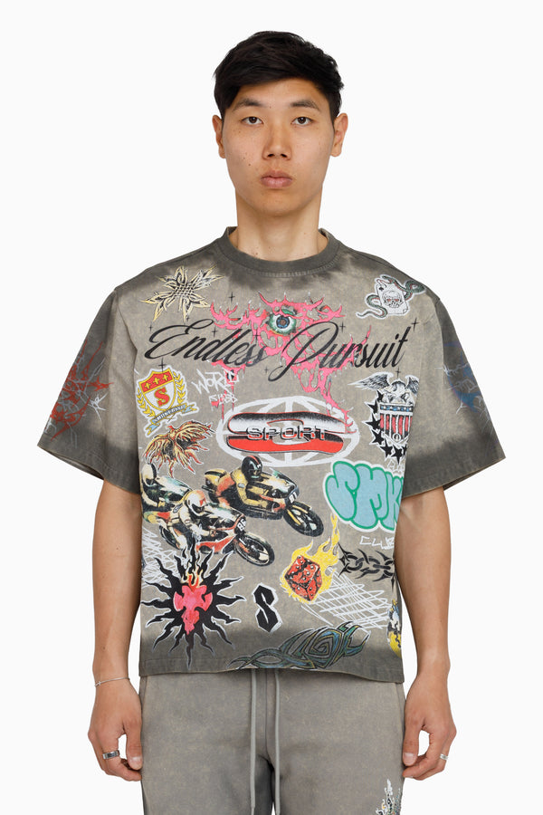 Endless Pursuit SS T-Shirt - December Sky