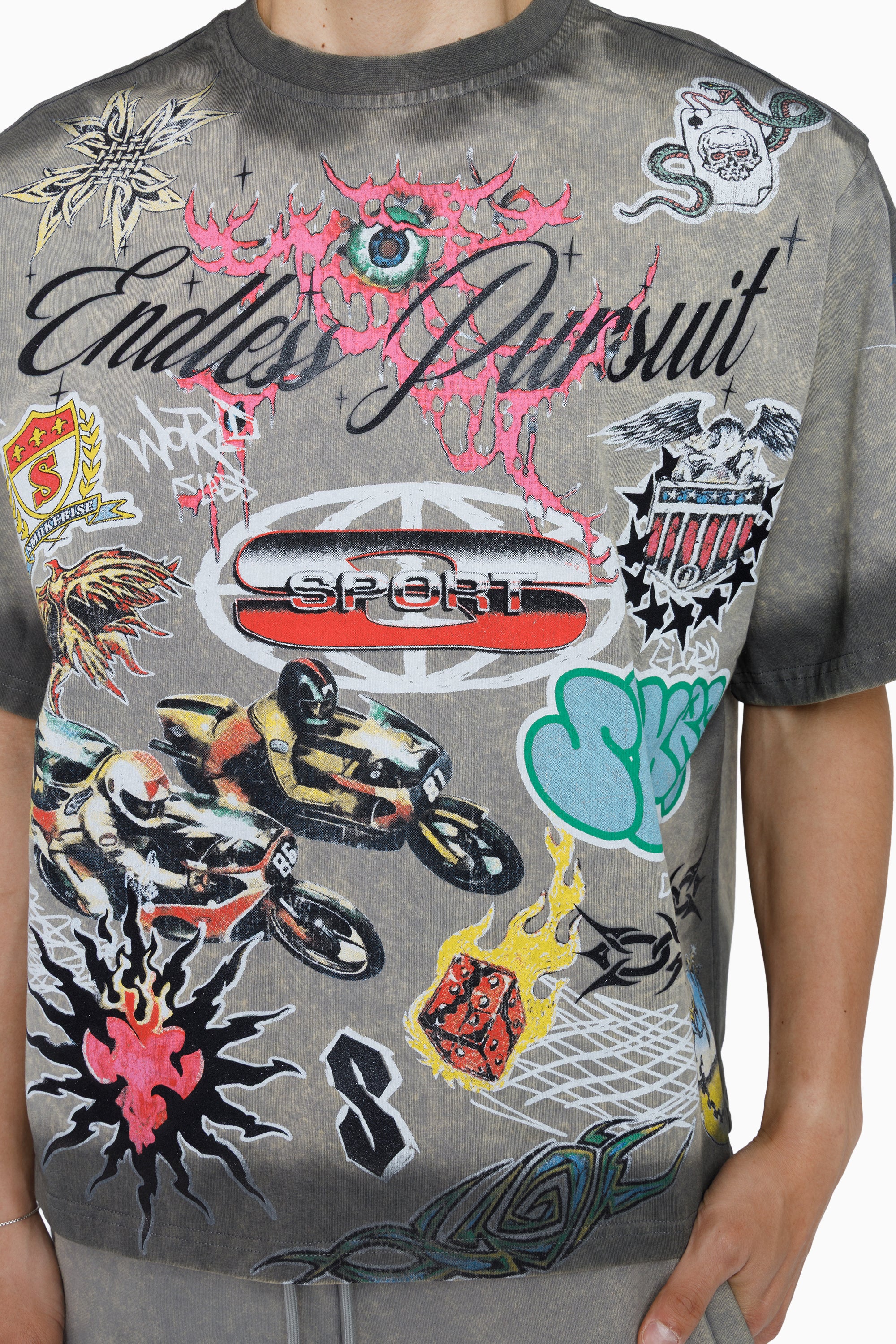 Endless Pursuit SS T-Shirt - December Sky
