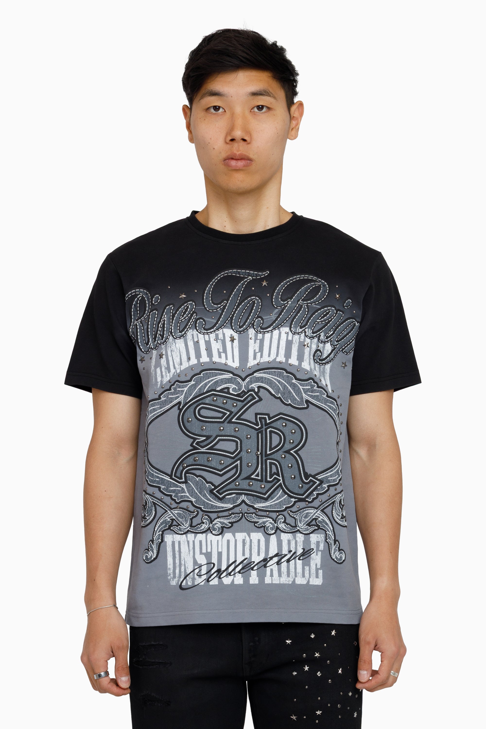 Rise To Reign SS T-Shirt - Black