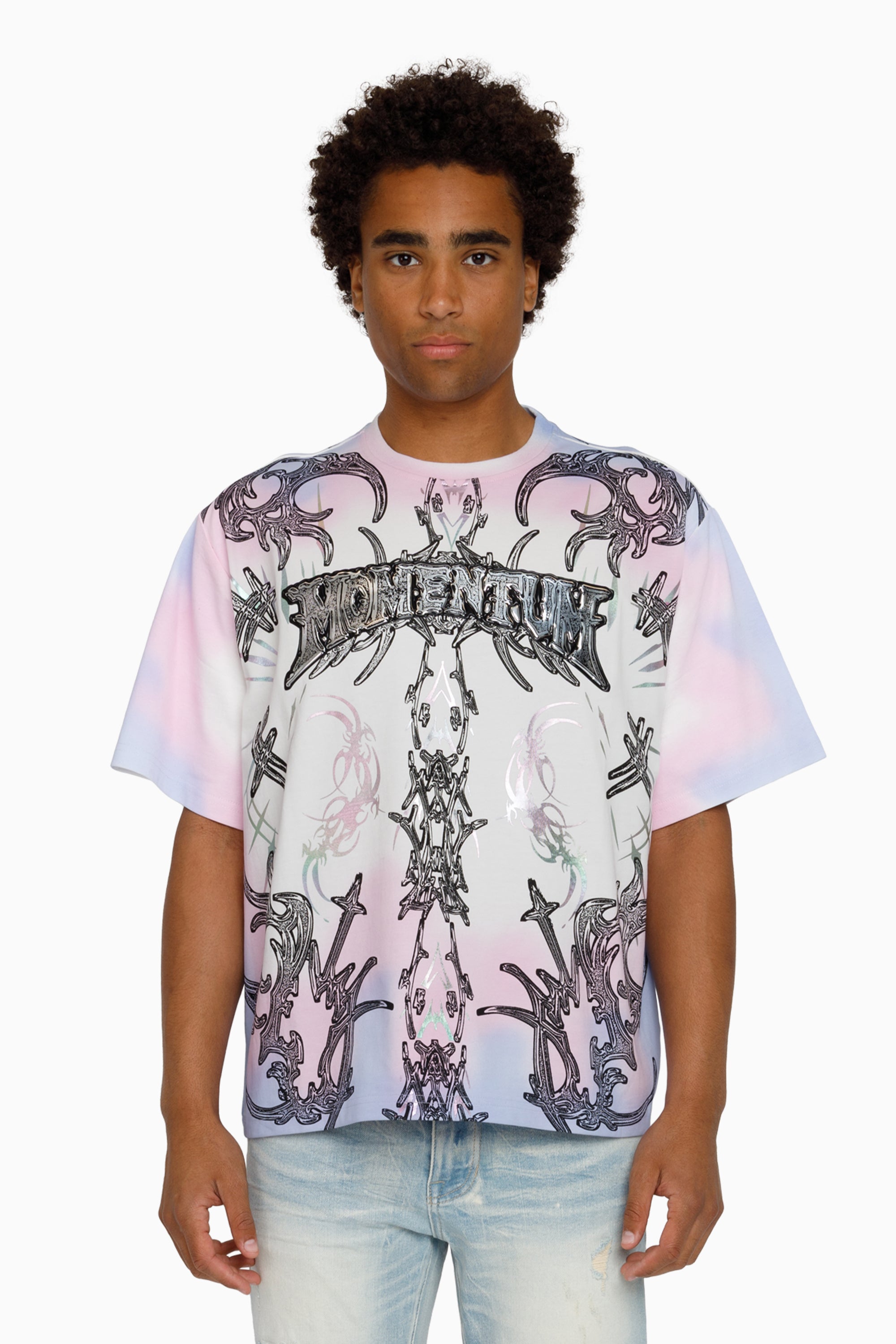 Momentum SS T-Shirt - Raspberry