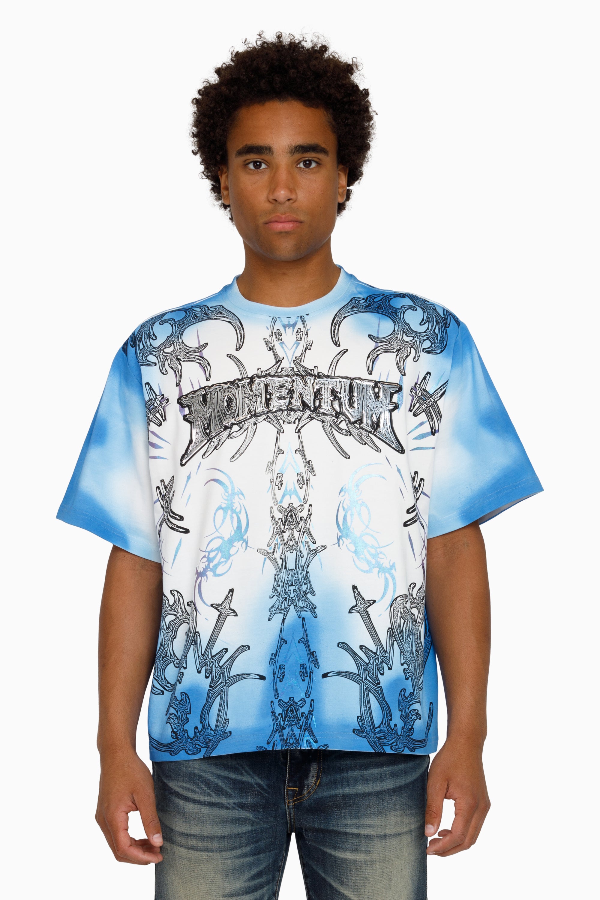 Momentum SS T-Shirt - Sky Diver