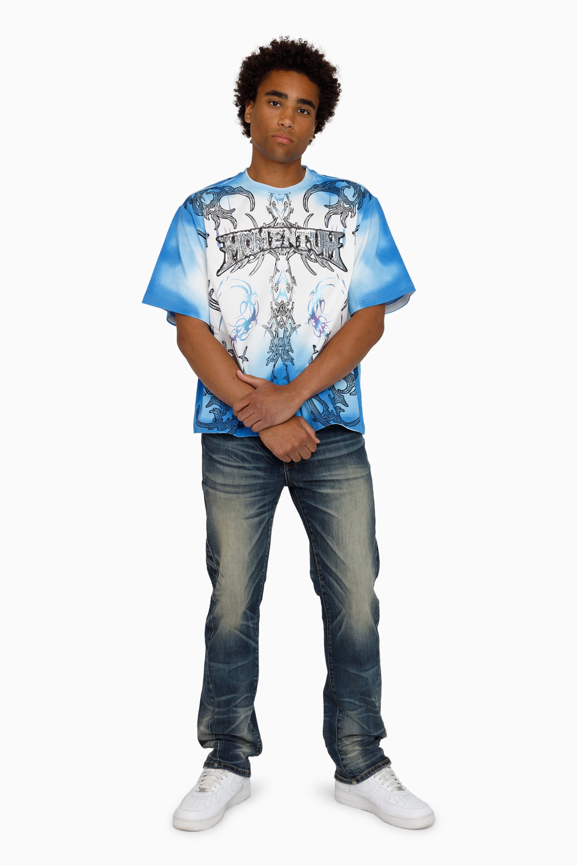 Momentum SS T-Shirt - Sky Diver