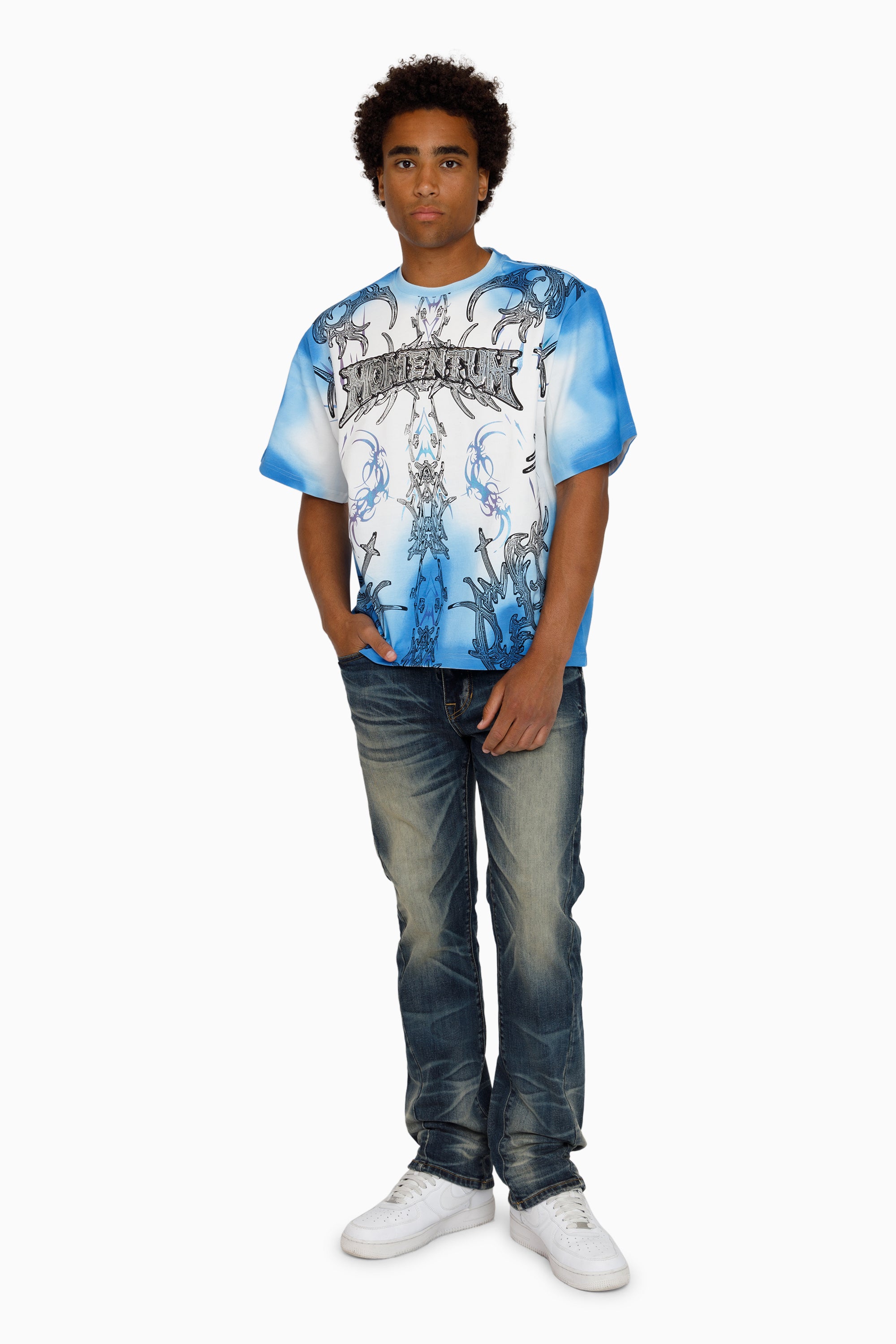 Momentum SS T-Shirt - Sky Diver