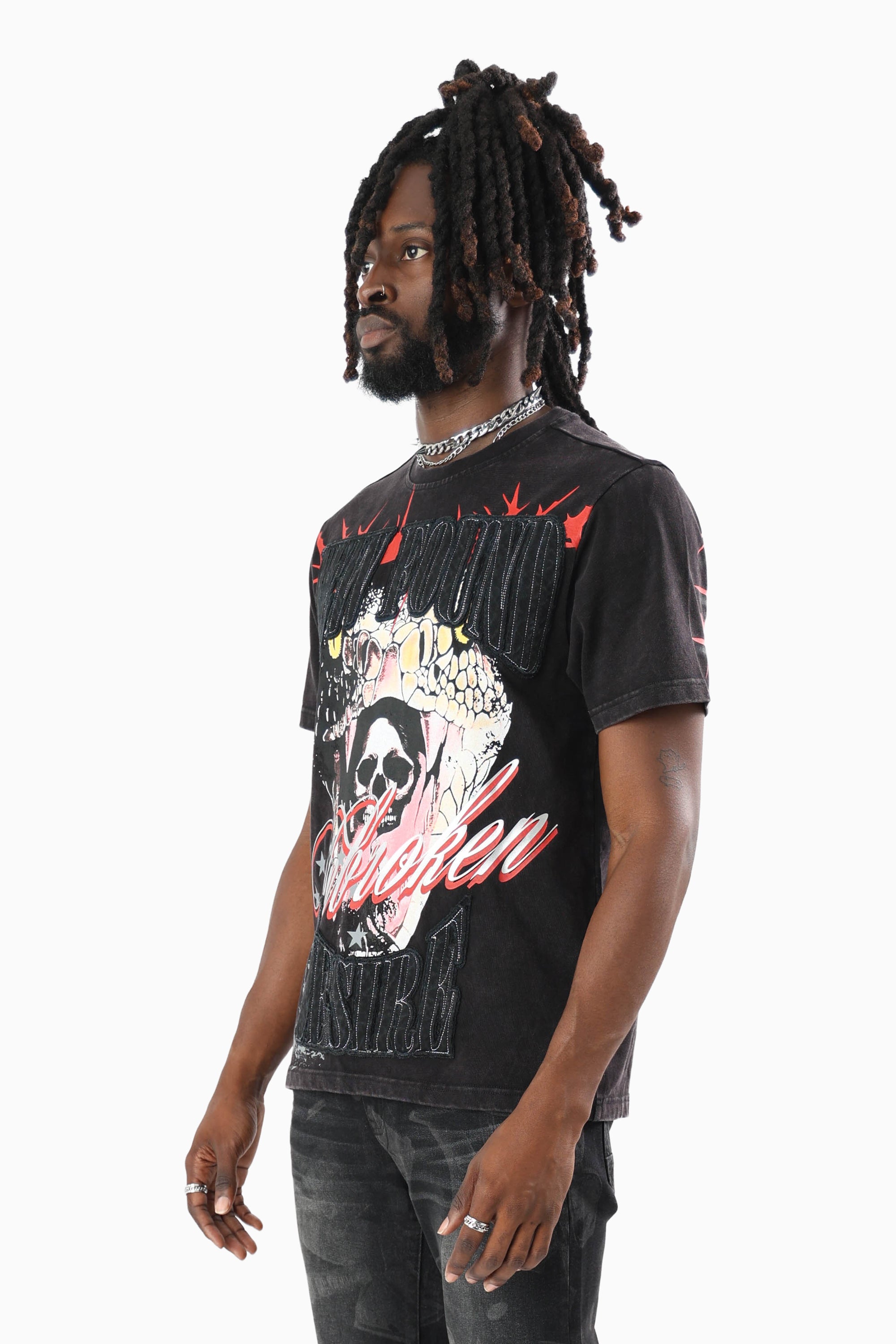 Unbroken SS T-Shirt - Black