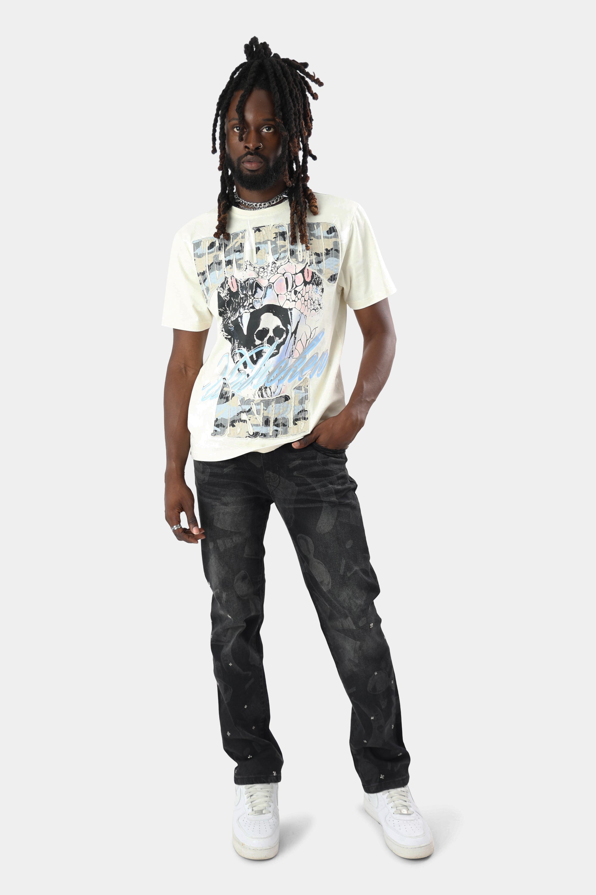 Unbroken SS T-Shirt - Ecru