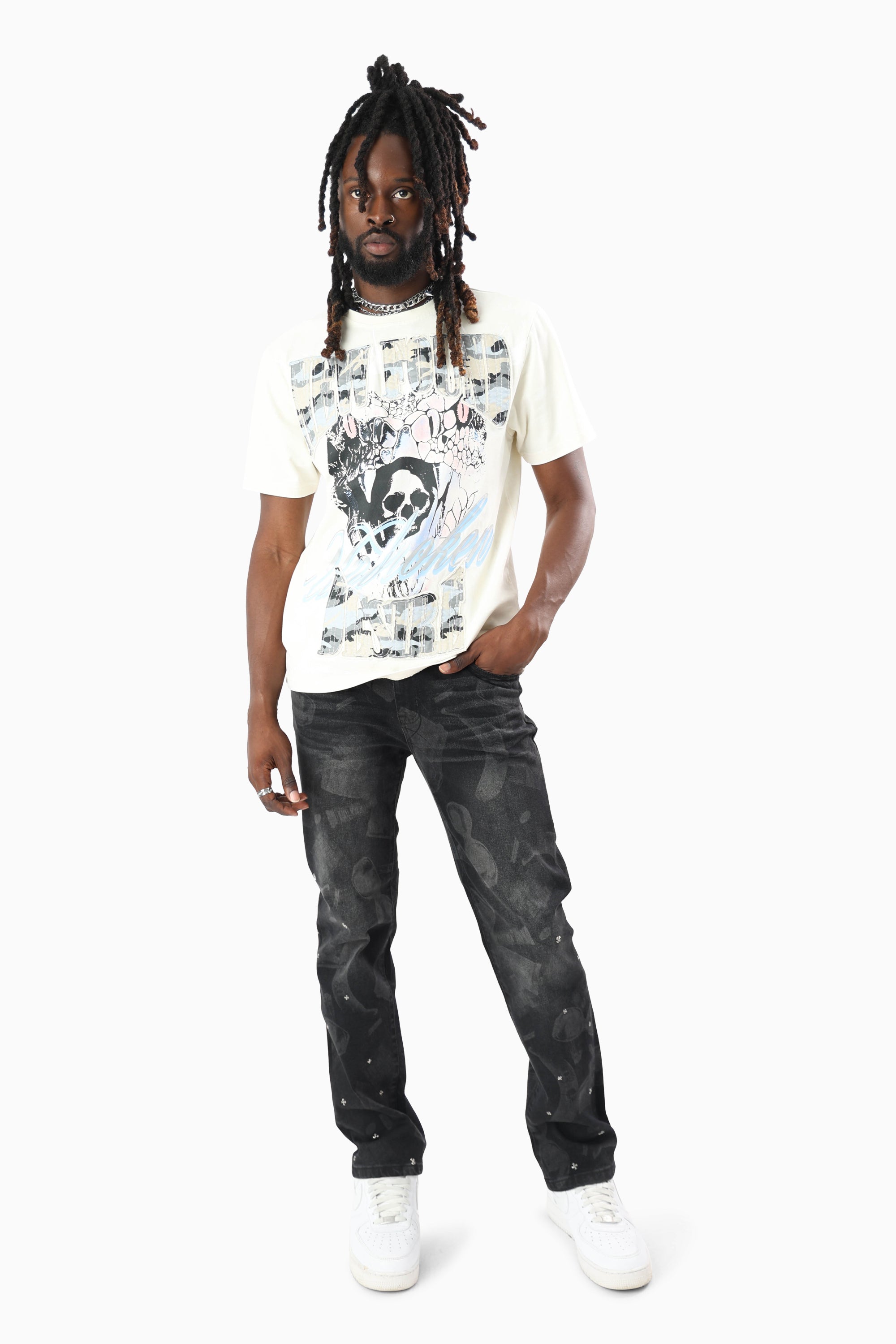 Unbroken SS T-Shirt - Ecru
