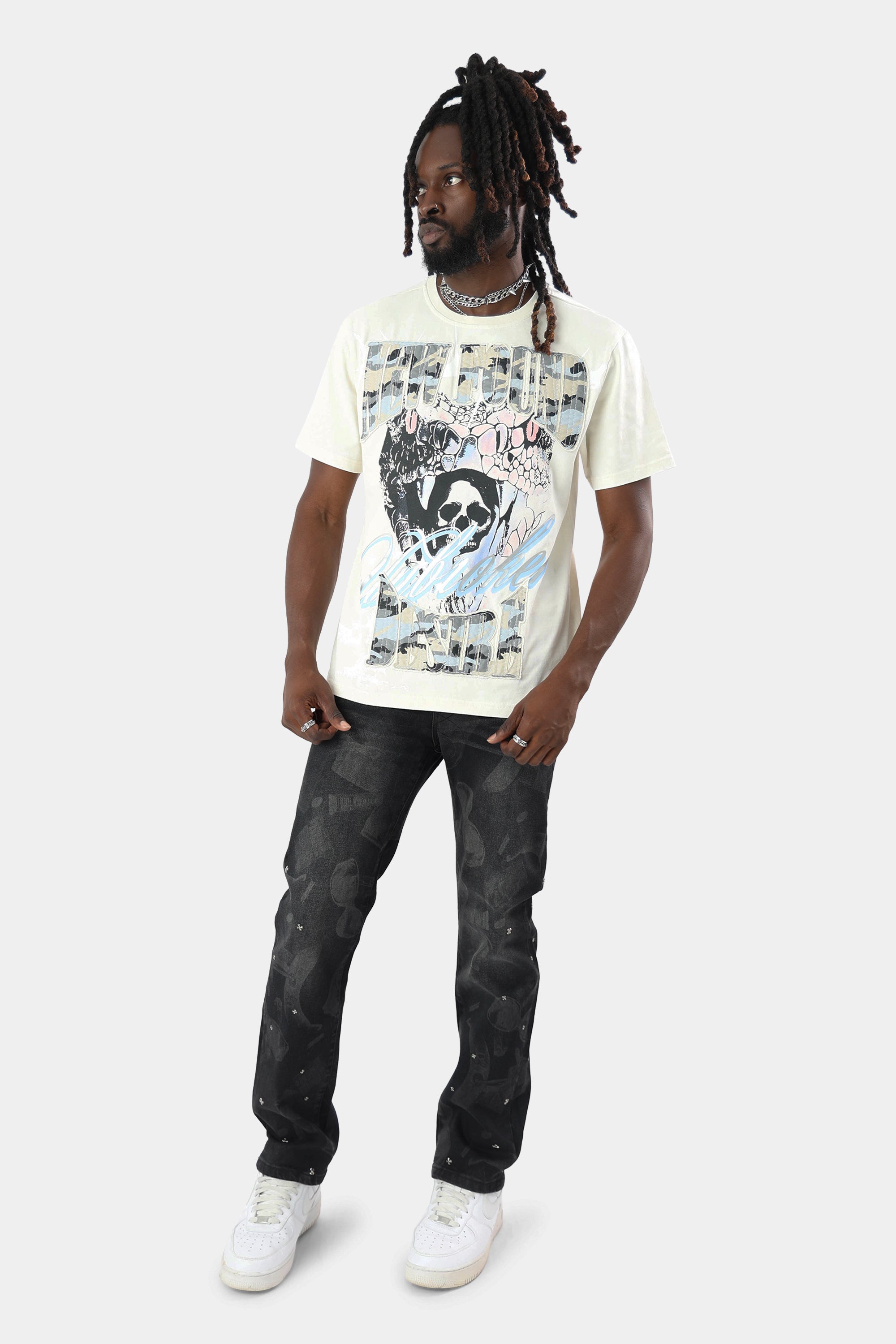 Unbroken SS T-Shirt - Ecru