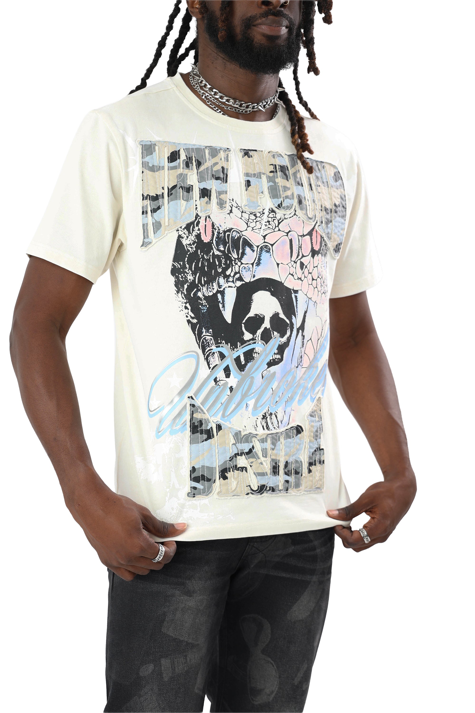 Unbroken SS T-Shirt - Ecru