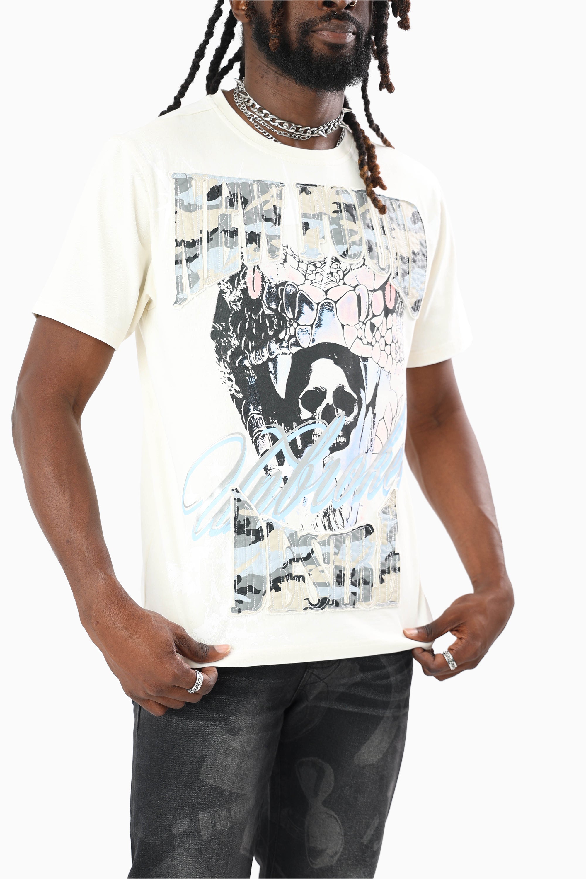 Unbroken SS T-Shirt - Ecru