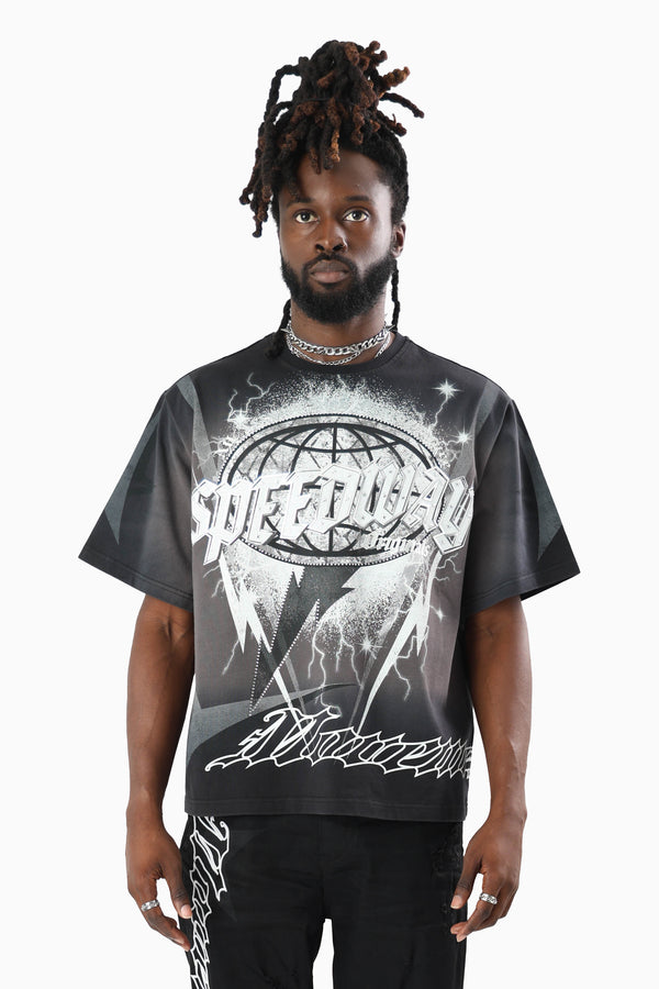 Speedway SS T-Shirt - Black