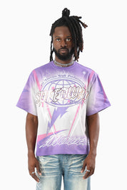Speedway SS T-Shirt - Violet