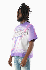 Speedway SS T-Shirt - Violet
