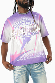Speedway SS T-Shirt - Violet