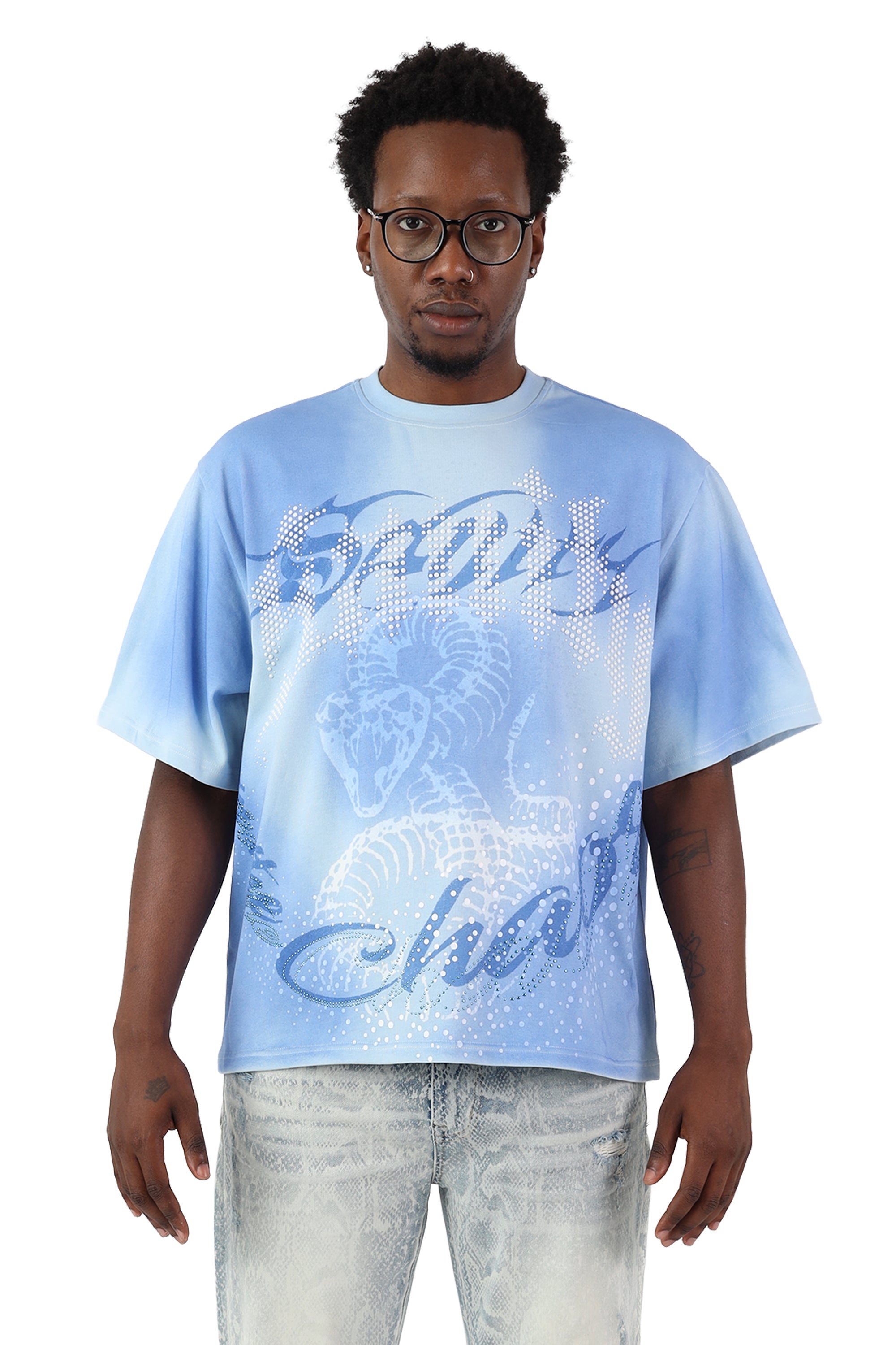 Sanity SS T-Shirt - Blue Bell