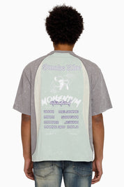 Air Brush SS T-Shirt - Frosty Green