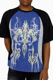 Air Brush SS T-Shirt - Ultramarine