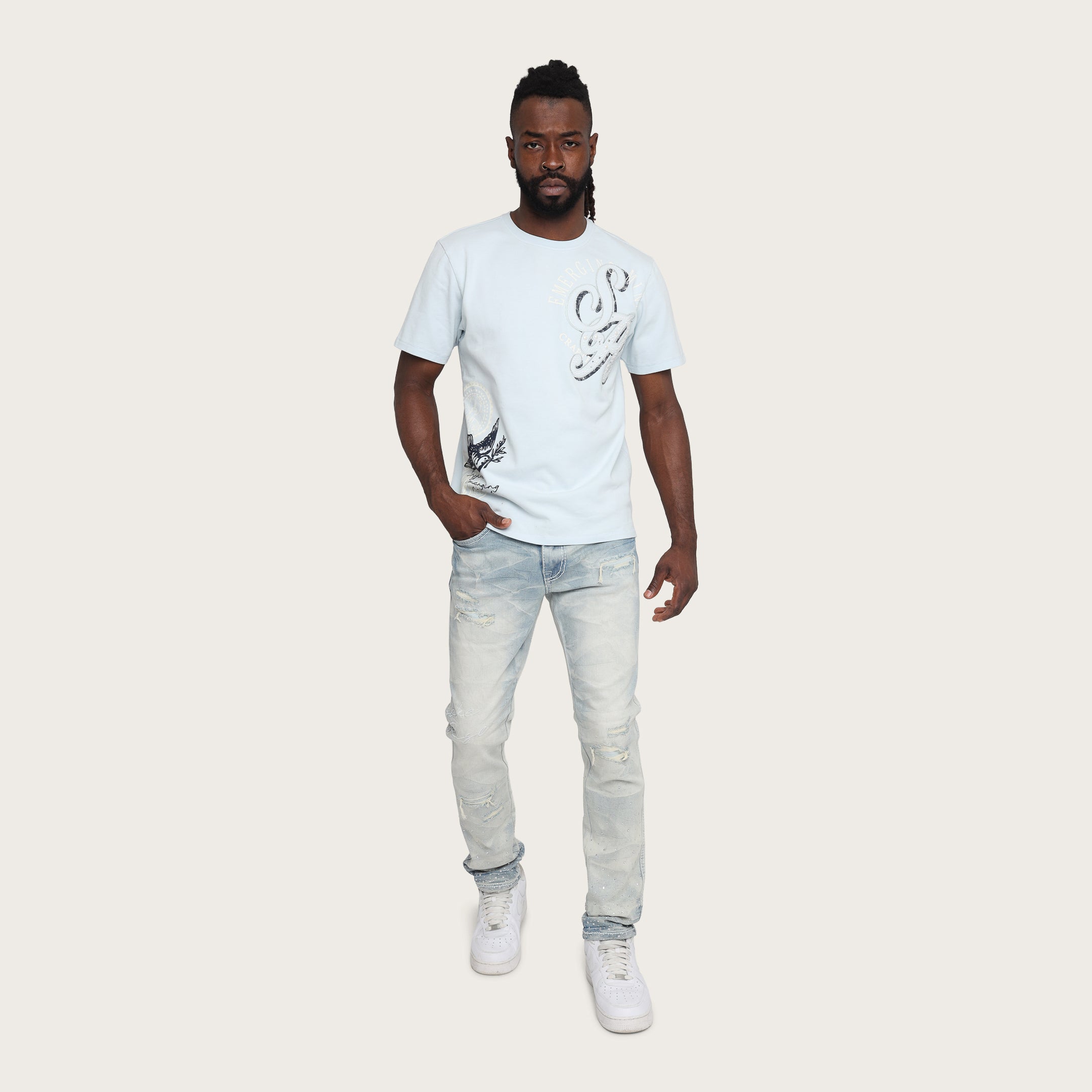 Visionary T-Shirt - Ballad Blue