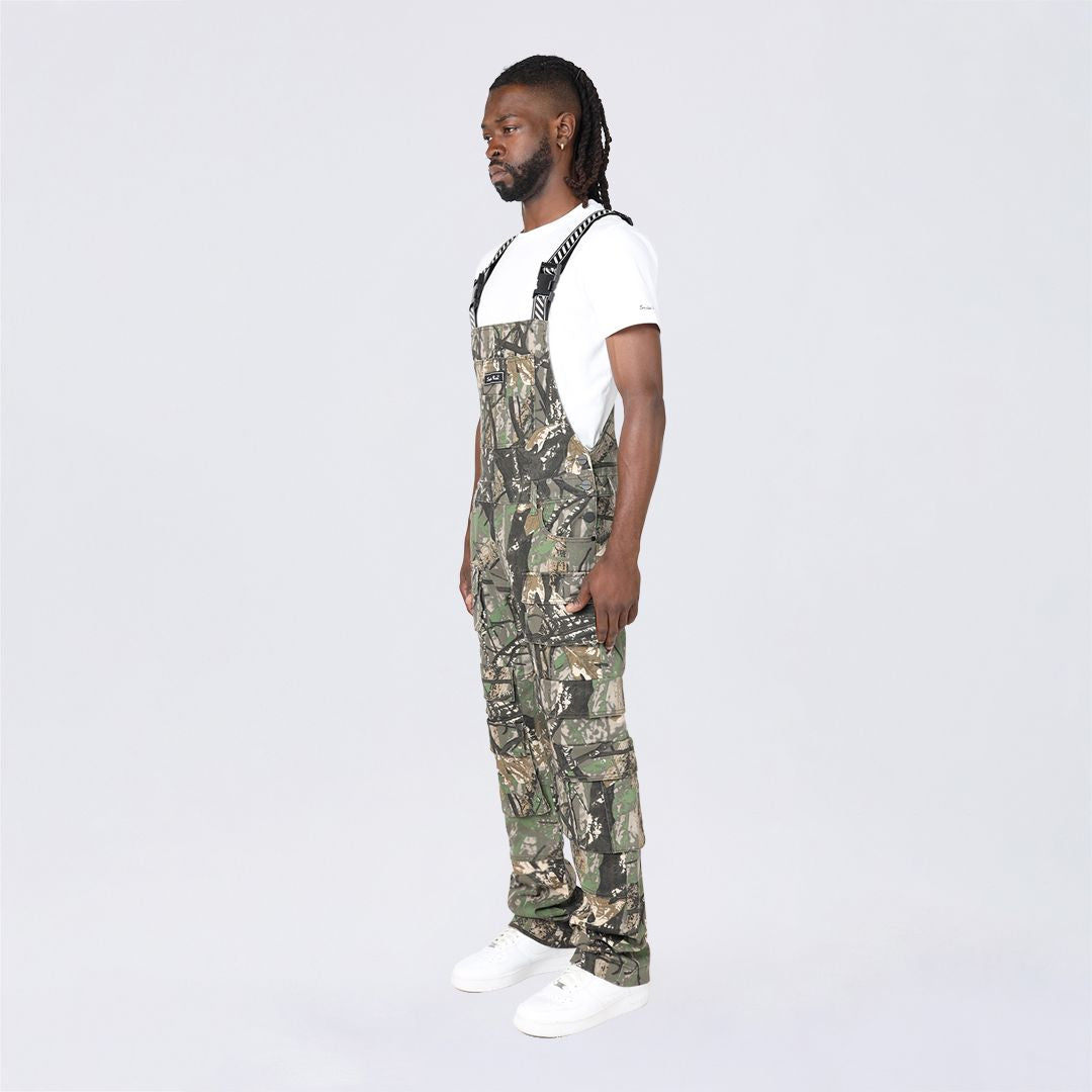 Straight Utility Twill Overalls