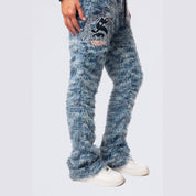 Smoke Rise RED High Rise Varsity Bootcut Pants - Ribadeo
