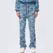 Smoke Rise RED High Rise Varsity Bootcut Pants - Ribadeo