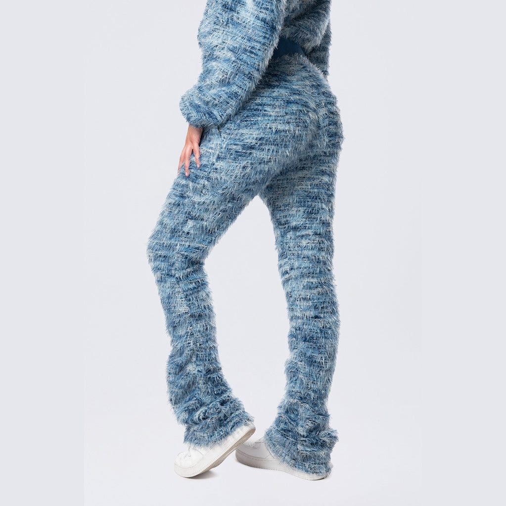Smoke Rise RED High Rise Varsity Bootcut Pants - Ribadeo