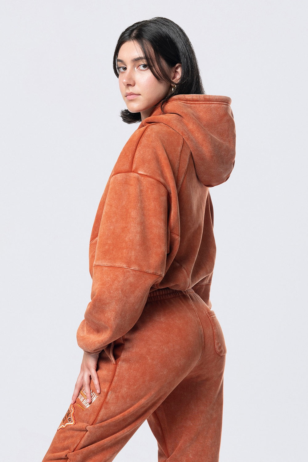 Smoke Rise RED Oversized Pullover Hoodie - Picante