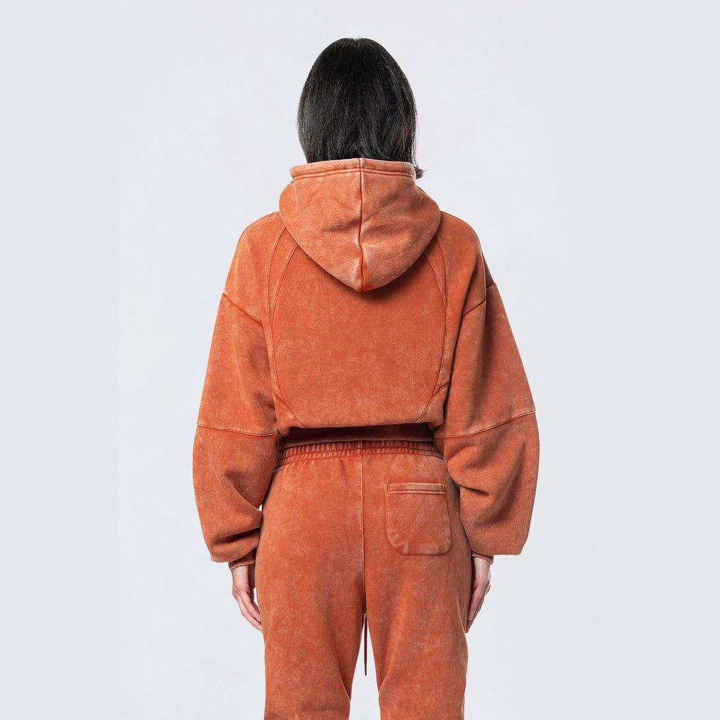 Smoke Rise RED Oversized Pullover Hoodie - Picante