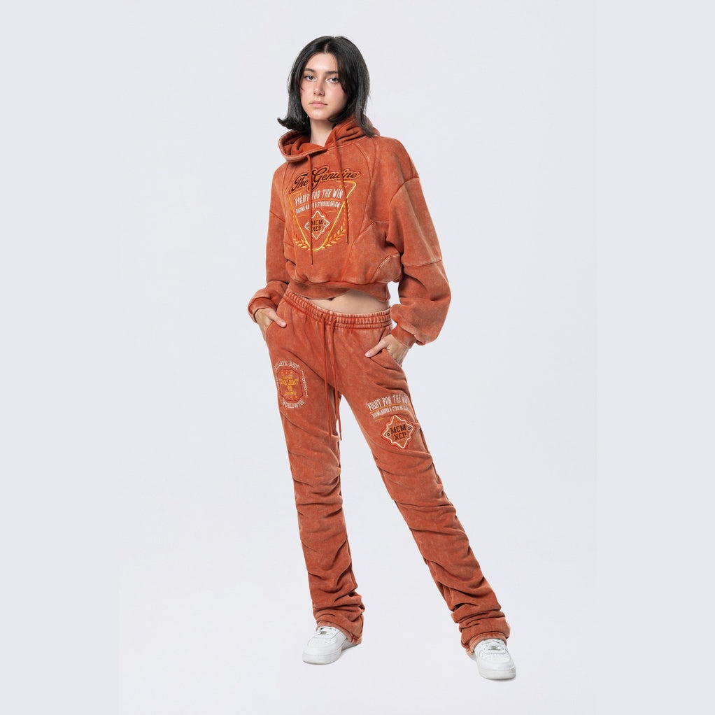 Smoke Rise RED Oversized Pullover Hoodie - Picante