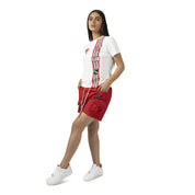 Slouched Utility Shorts - True Red