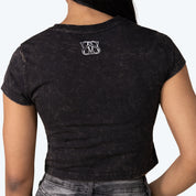 Fitted Graphic T-Shirt - Hematite