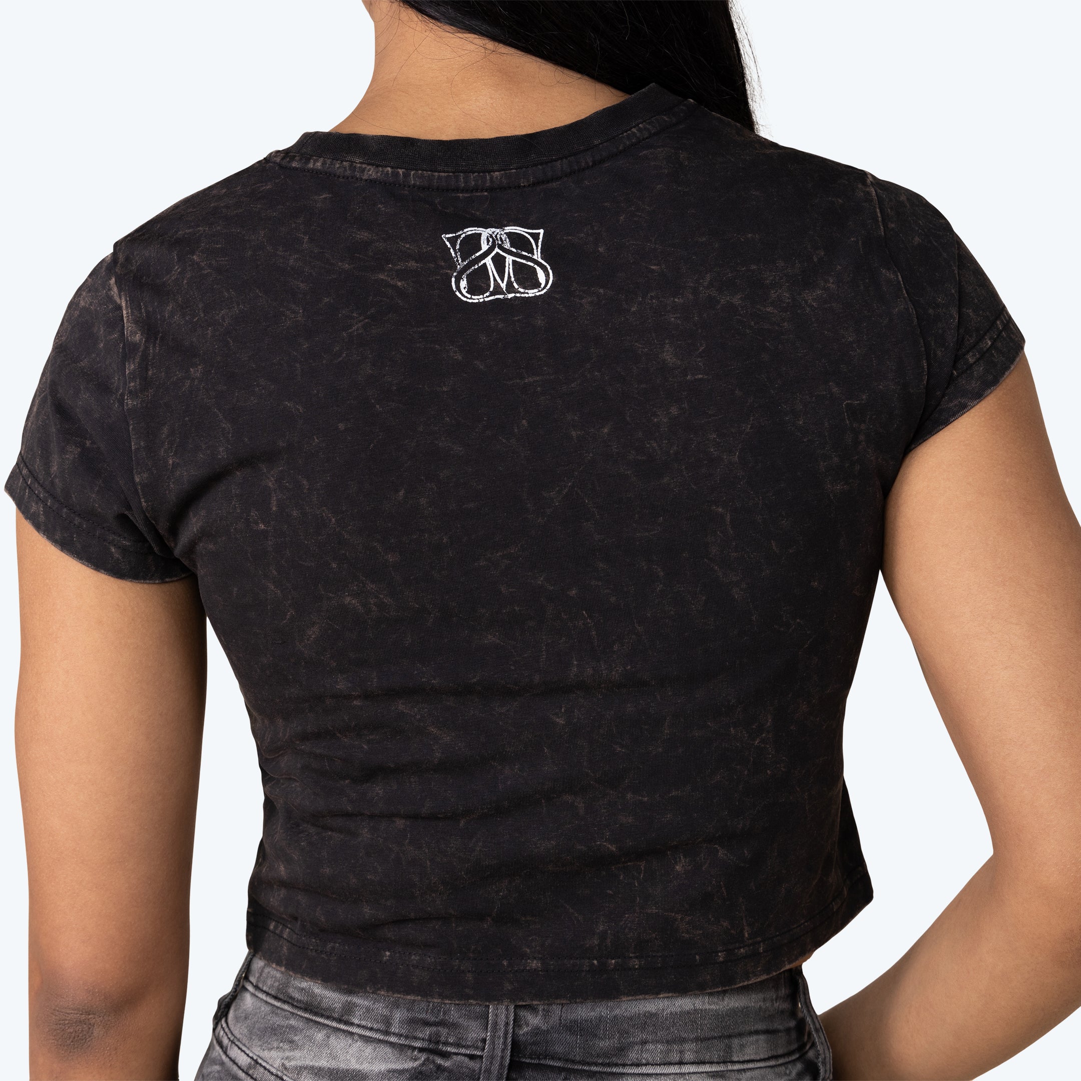 Fitted Graphic T-Shirt - Hematite